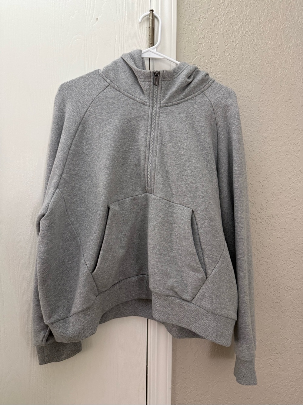 Athleta Quarter Zip Grey